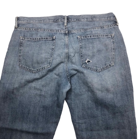 GAP 1969 Mid Rise Distressed Sexy Boyfriend Jeans - Picture 6 of 16